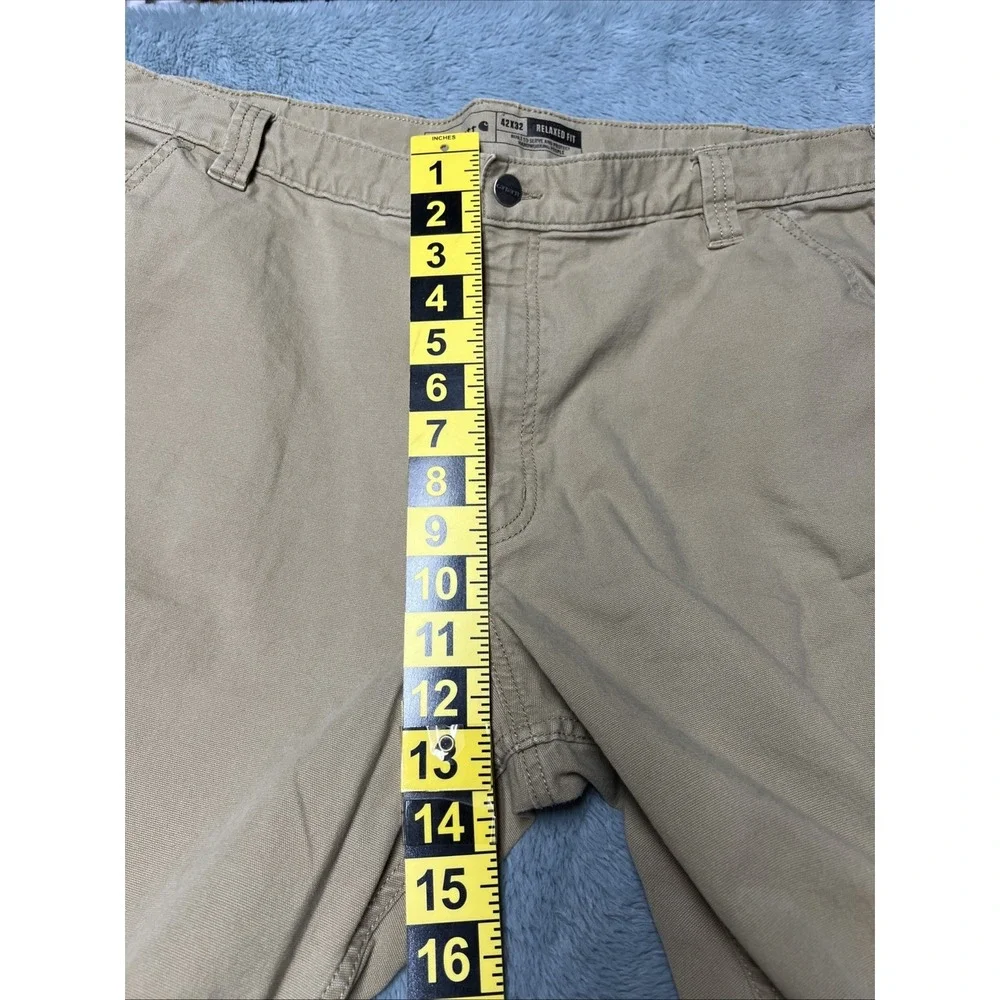 Carhartt Relaxed Fit Pants Men's 42x32 Utility Skater Streetwear Khaki Hip Hop - Picture 14 of 16